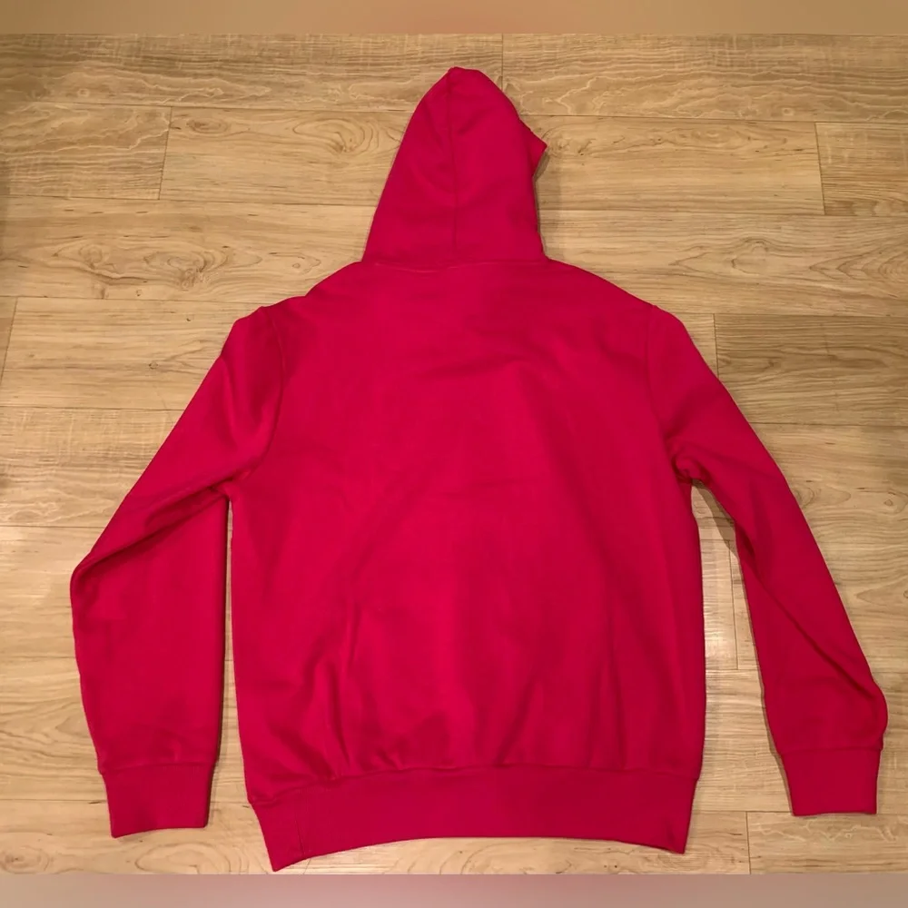 Polo Ralph Lauren Men’s Signature Pony Fleece Pullover Hoodie Pink NWT L - XL - Picture 4 of 4